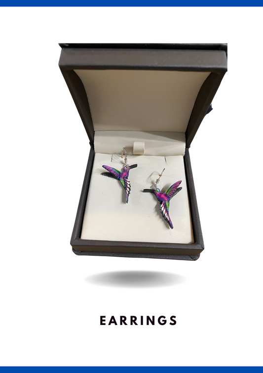 Hummingbird Earrings - Limited Edition