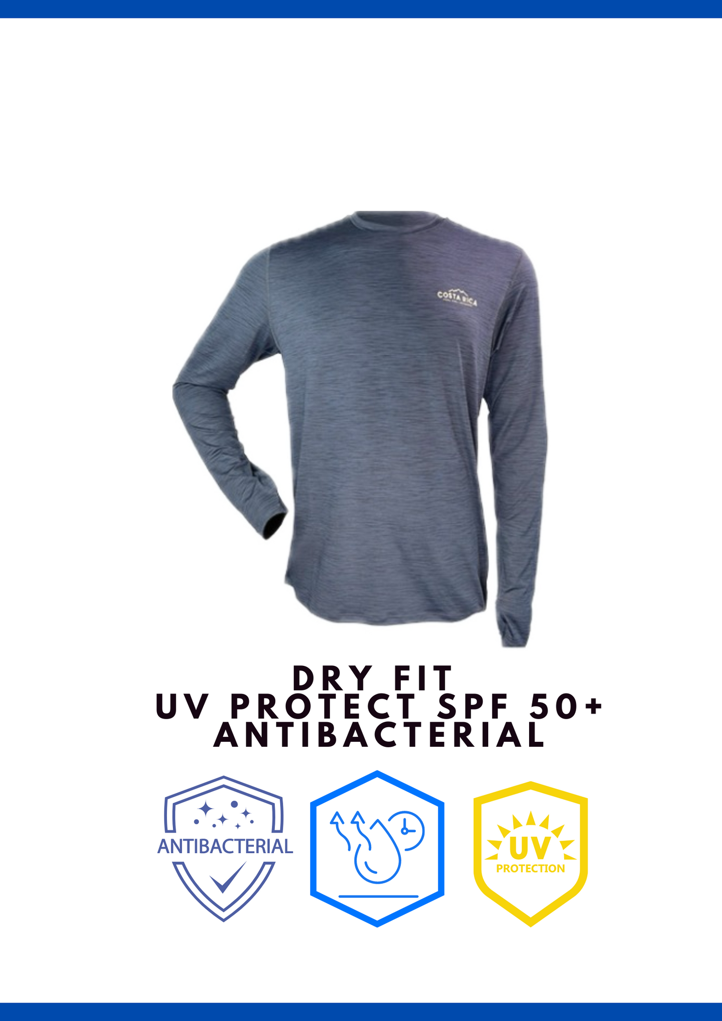 Dry Fit Shirts Costa Rica - UV Protect