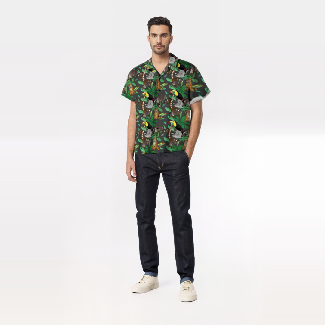 Camisa Hawaiana Costa Rica