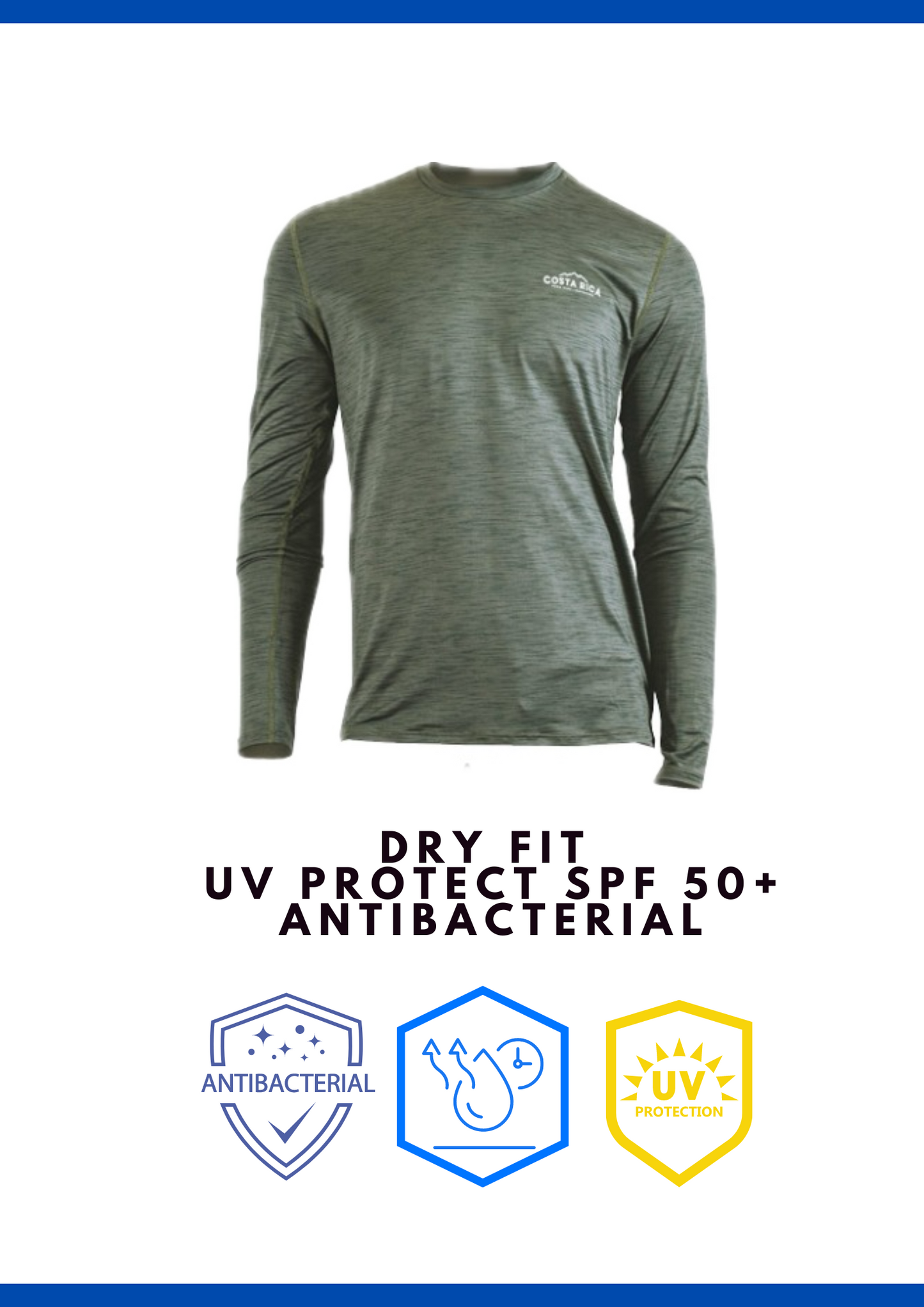 Dry Fit Shirts Costa Rica - UV Protect