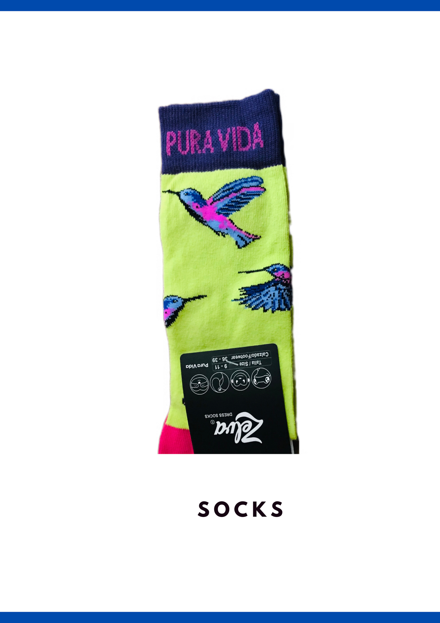 Hummingbird socks